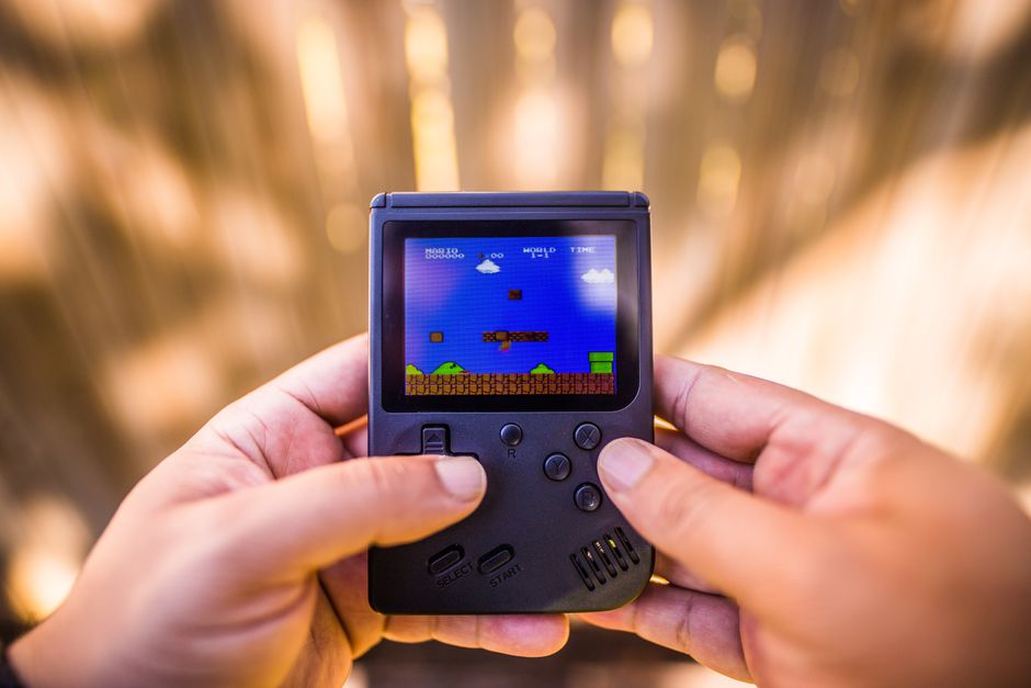 retro handheld vs Nintendo Switch - budget retro handhelds retro gaming handheld console by Lumerk