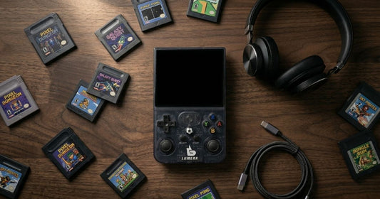 R36Max sound quality review - R36Max retro gaming handheld console by Lumerk
